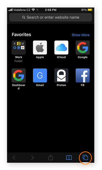 google safari incognito Opening a new page in Safari for iOS