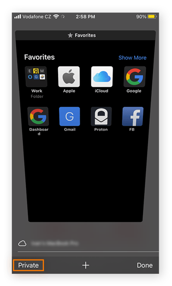 google safari incognito Activating Private Browsing mode in Safari for iOS