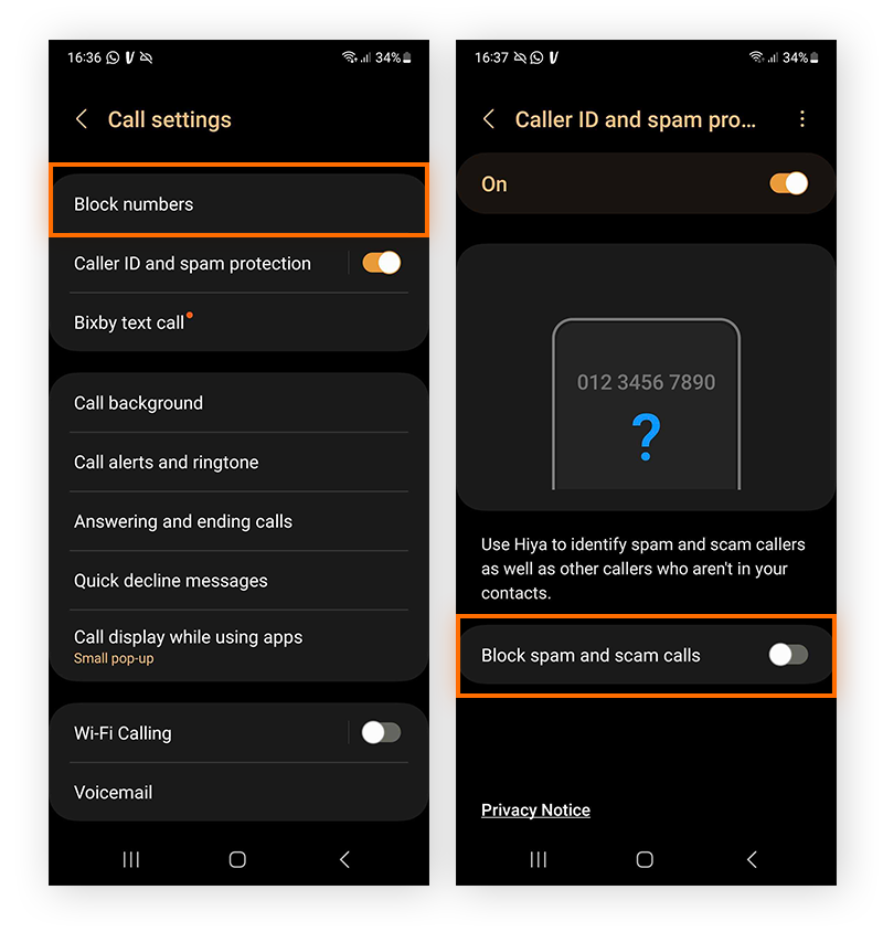 So blockieren Sie SpamAnrufe auf Android und iPhone