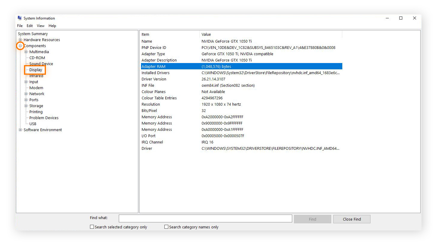Check video card windows 10 shop