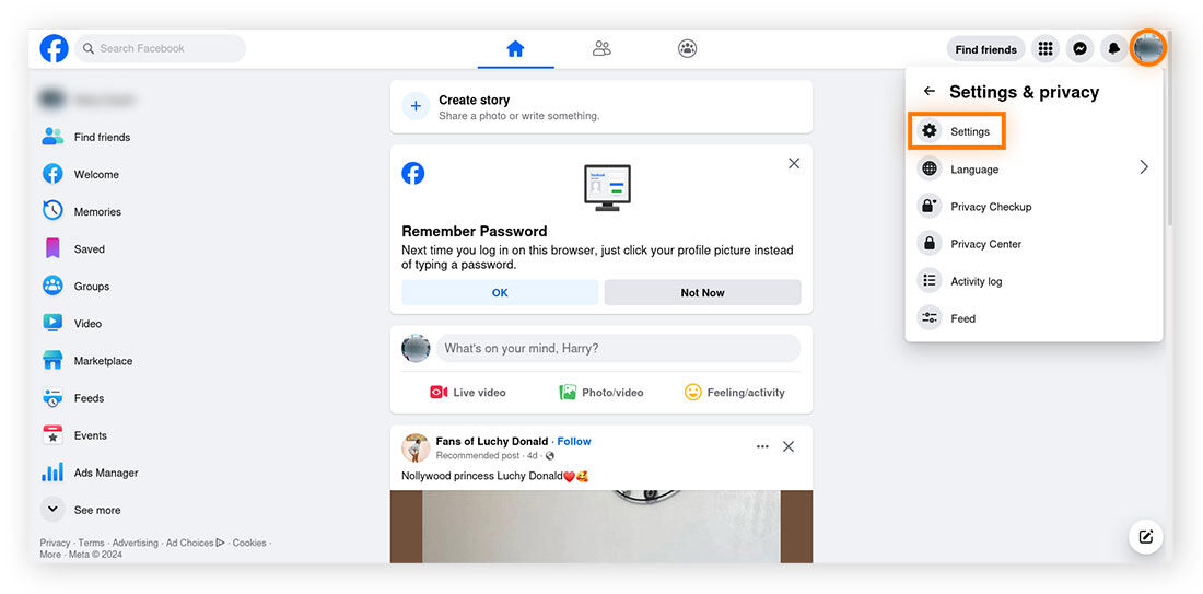  Comment désactiver Facebook Messenger depuis un navigateur Web à l’aide des Paramètres.